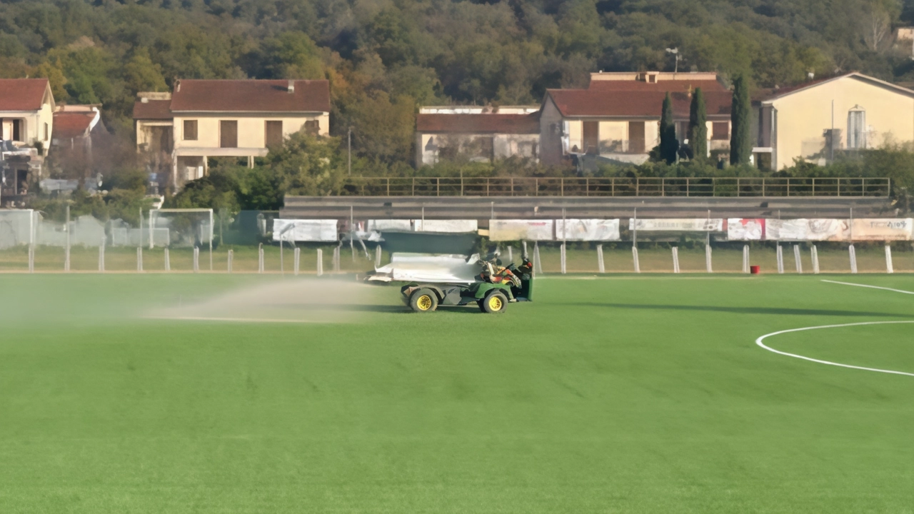 Sono stati ultimati da pochi giorni i lavori sul nuovo impianto sportivo dell’Atletico Levane Leona: oggi il primo incontro ufficiale