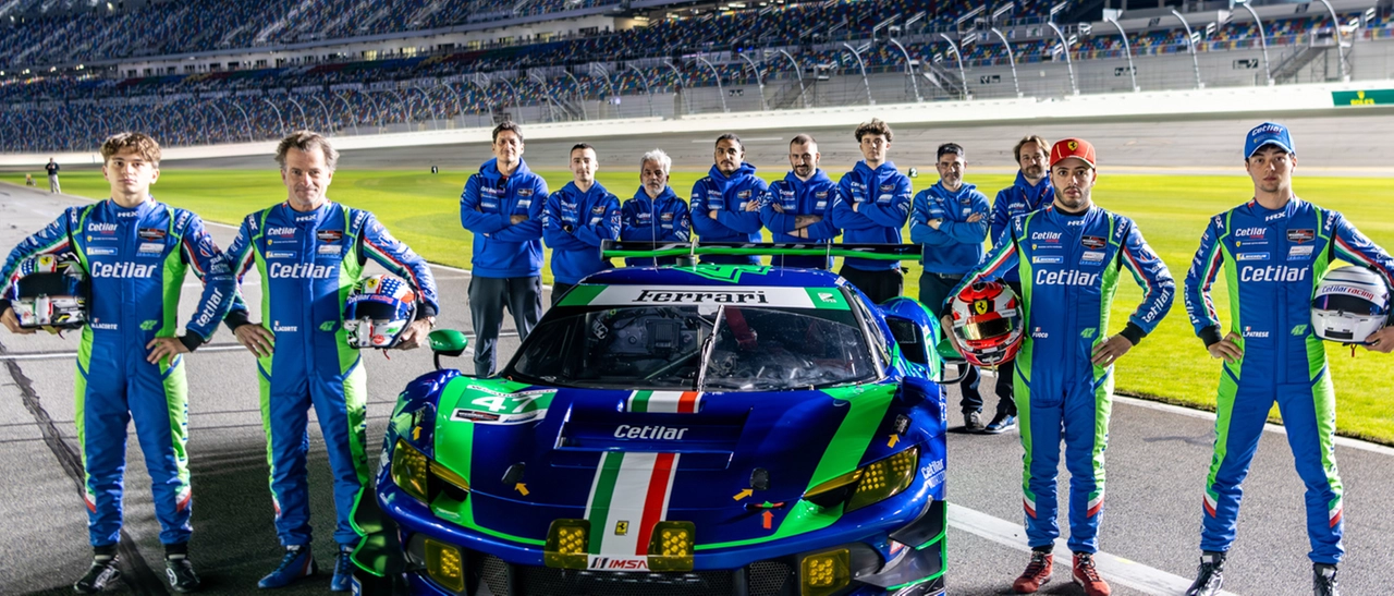 Motori: la “24 Ore di Daytona” del Team Cetilar Racing termina con il ritiro