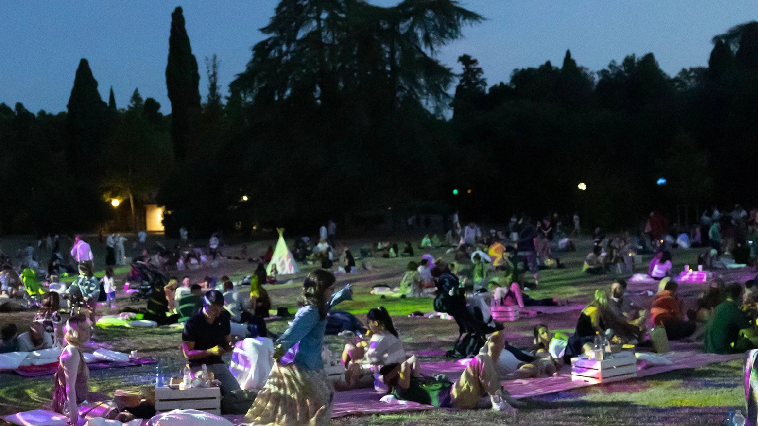 La Notte Bianca per "Cosmica". Tanti spettacoli nell’estate in pineta