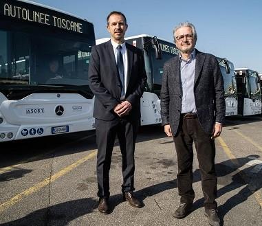 Autolinee Toscane prosegue il rinnovamento della flotta nuovi bus per Arezzo e provincia