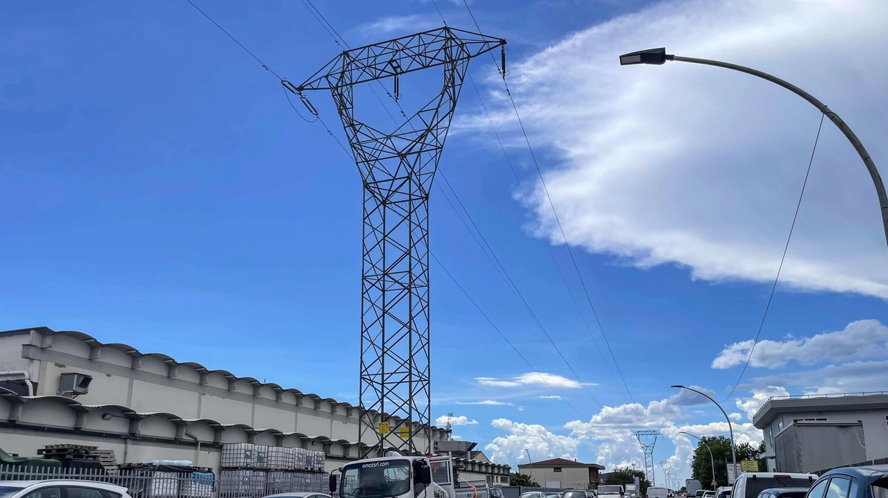 Una foto panoramica della zona industriale del Terrafino (Gasperini/Germogli)