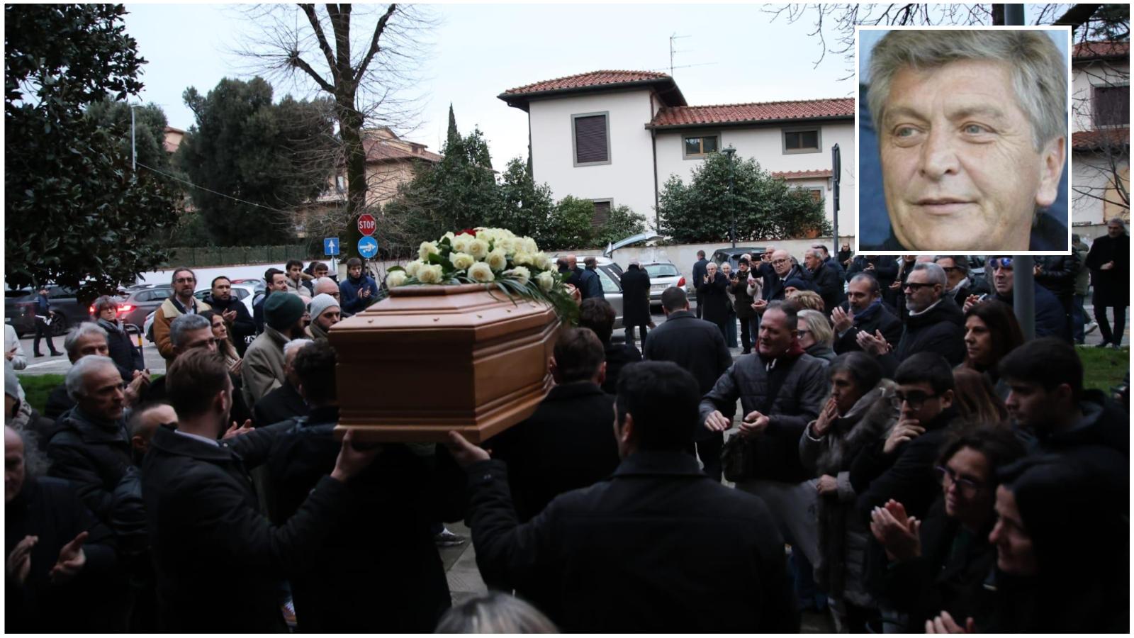 Andrea Toccafondi, l’ultimo saluto a Prato: tanta gente per i funerali dello storico presidente