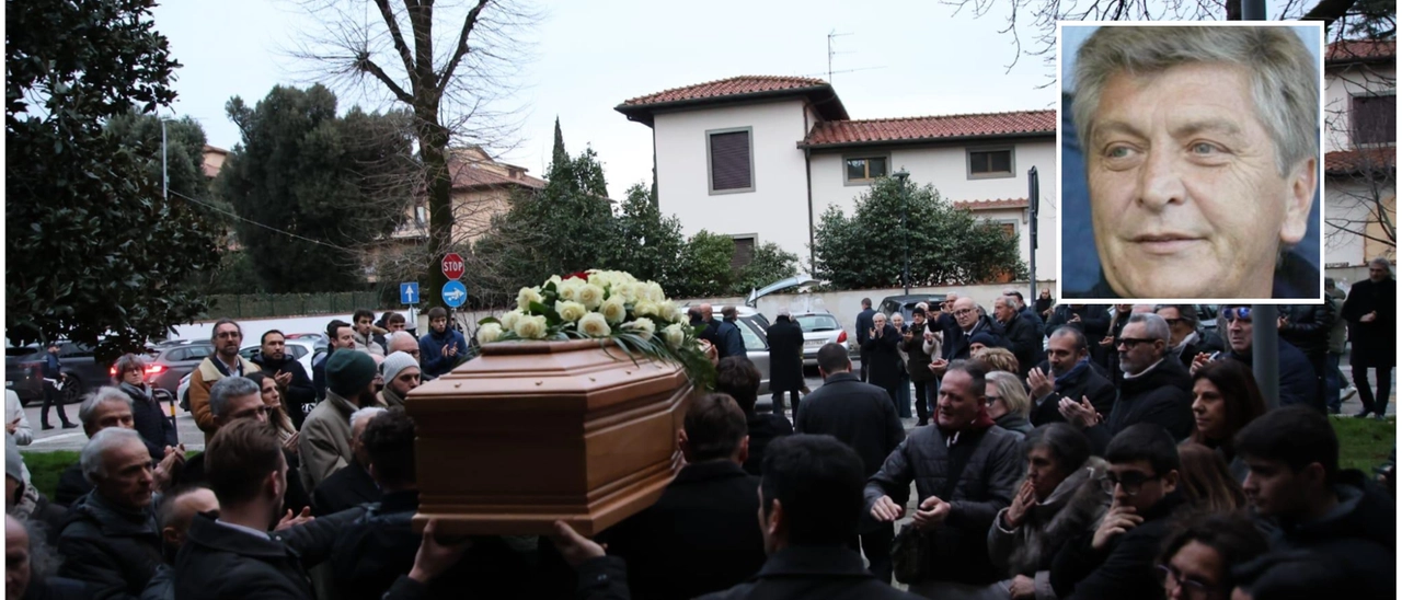 Andrea Toccafondi, l’ultimo saluto a Prato: tanta gente per i funerali dello storico presidente