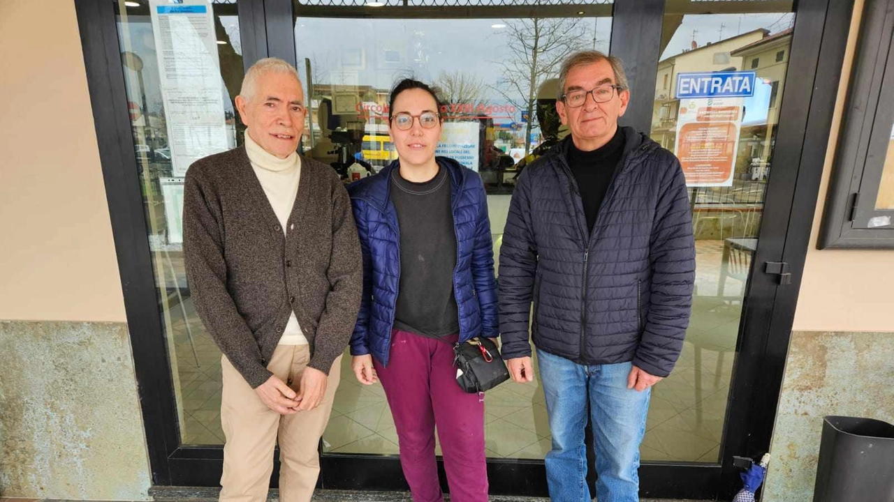 L’associazione «La valle di Leonardo» ha in Piero Baronti (a sinistra) , Valentina Prisco e Luigi Turini i suoi membri rappresentativi