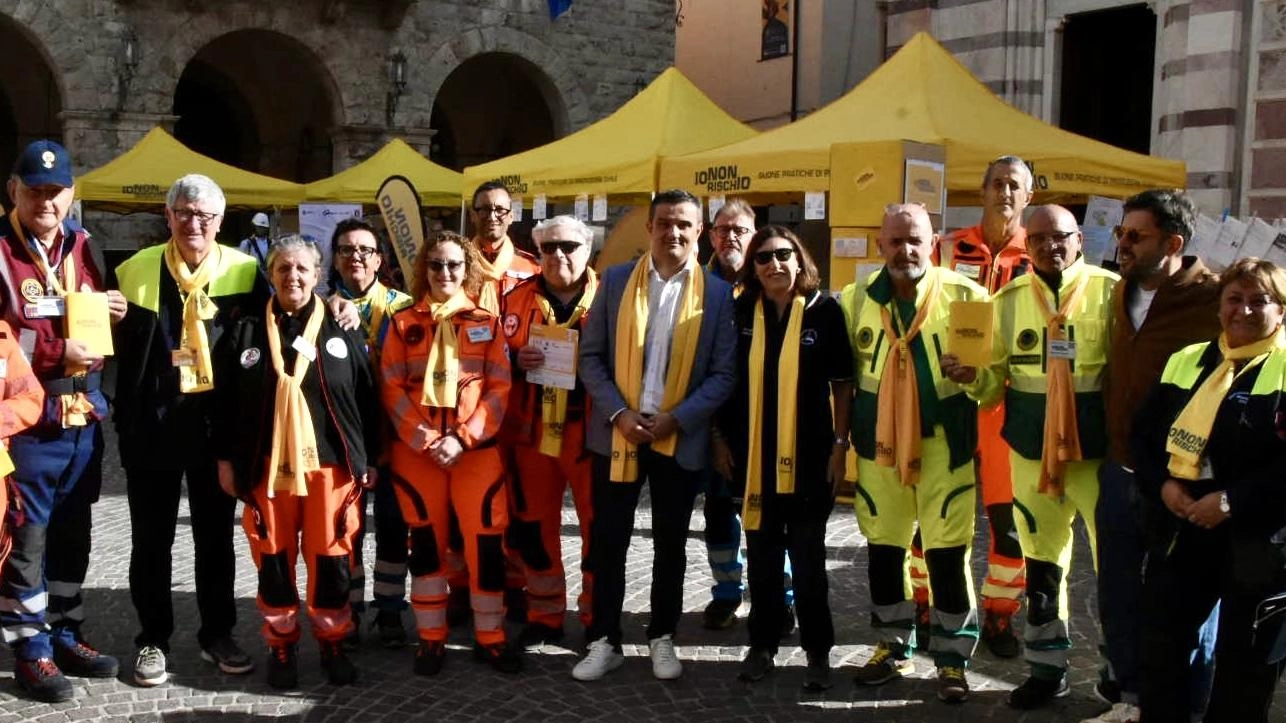 La Protezione civile in piazza: "Io non rischio". Basta sapere come