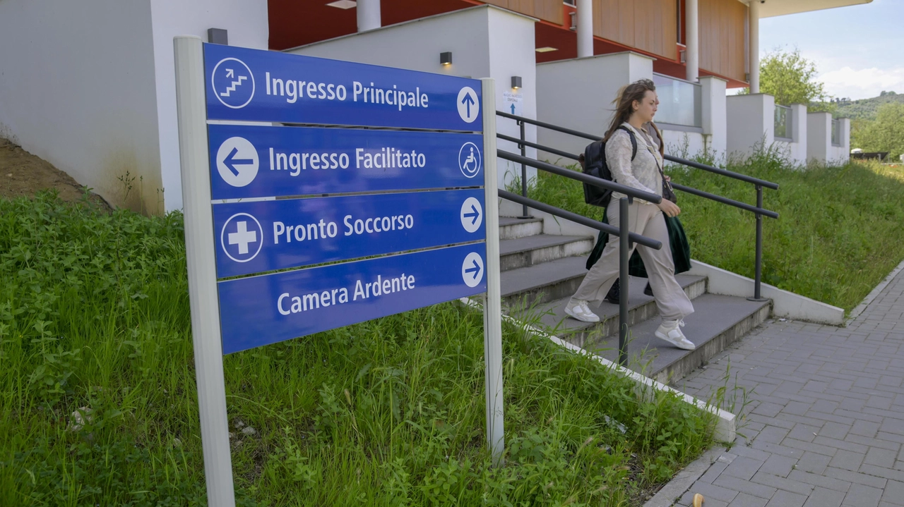 L’assetto della viabilità nella zona dell’ospedale Santa Maria Annunziata è completato