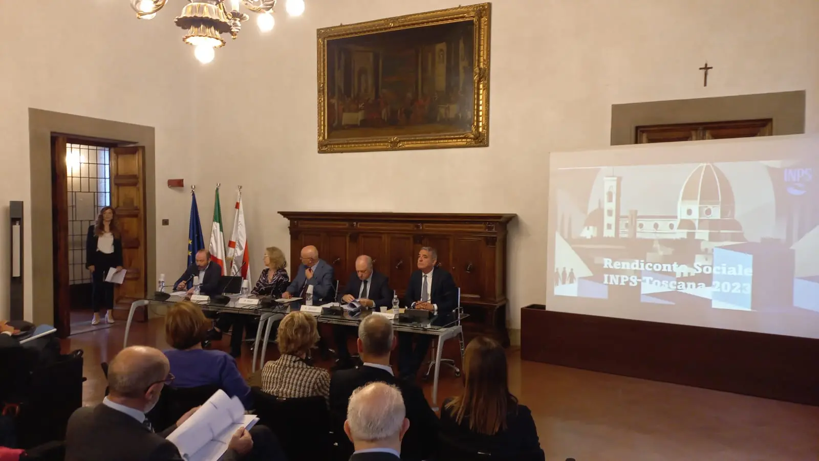 Rendiconto sociale Inps, economia toscana stagnante