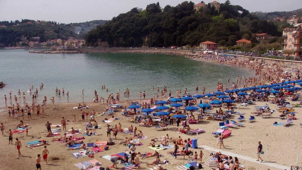 La spiaggia della Venere Azzurra (. foto di repertorio