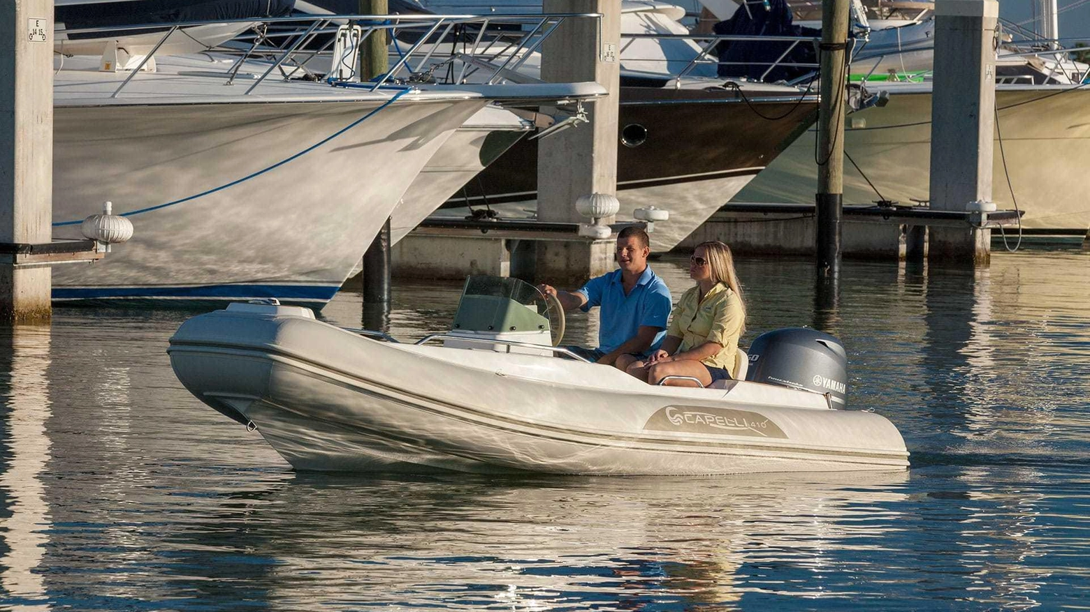 Approdo dei tender al Pontile. Progetto finanziato dallo Stato