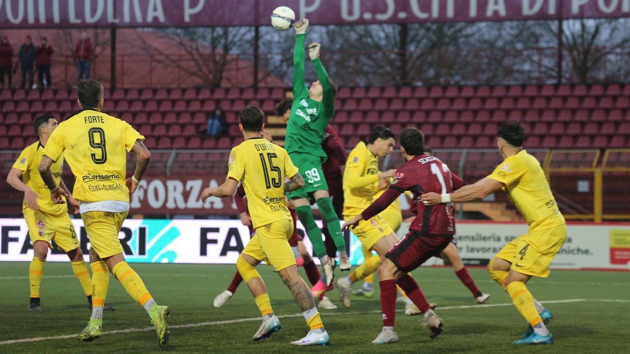 Un momento del match (Foto Luca Bongianni/Germogli)