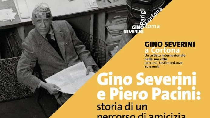 La locandina della mostra di Severini