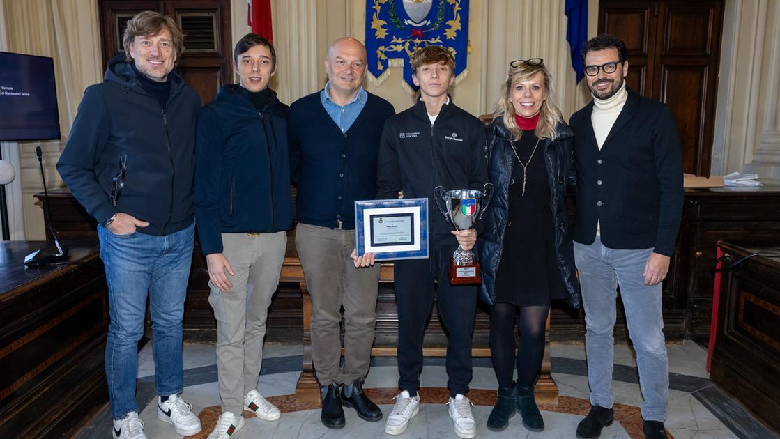 Il giovane campione: Gribaldo orgoglio termale