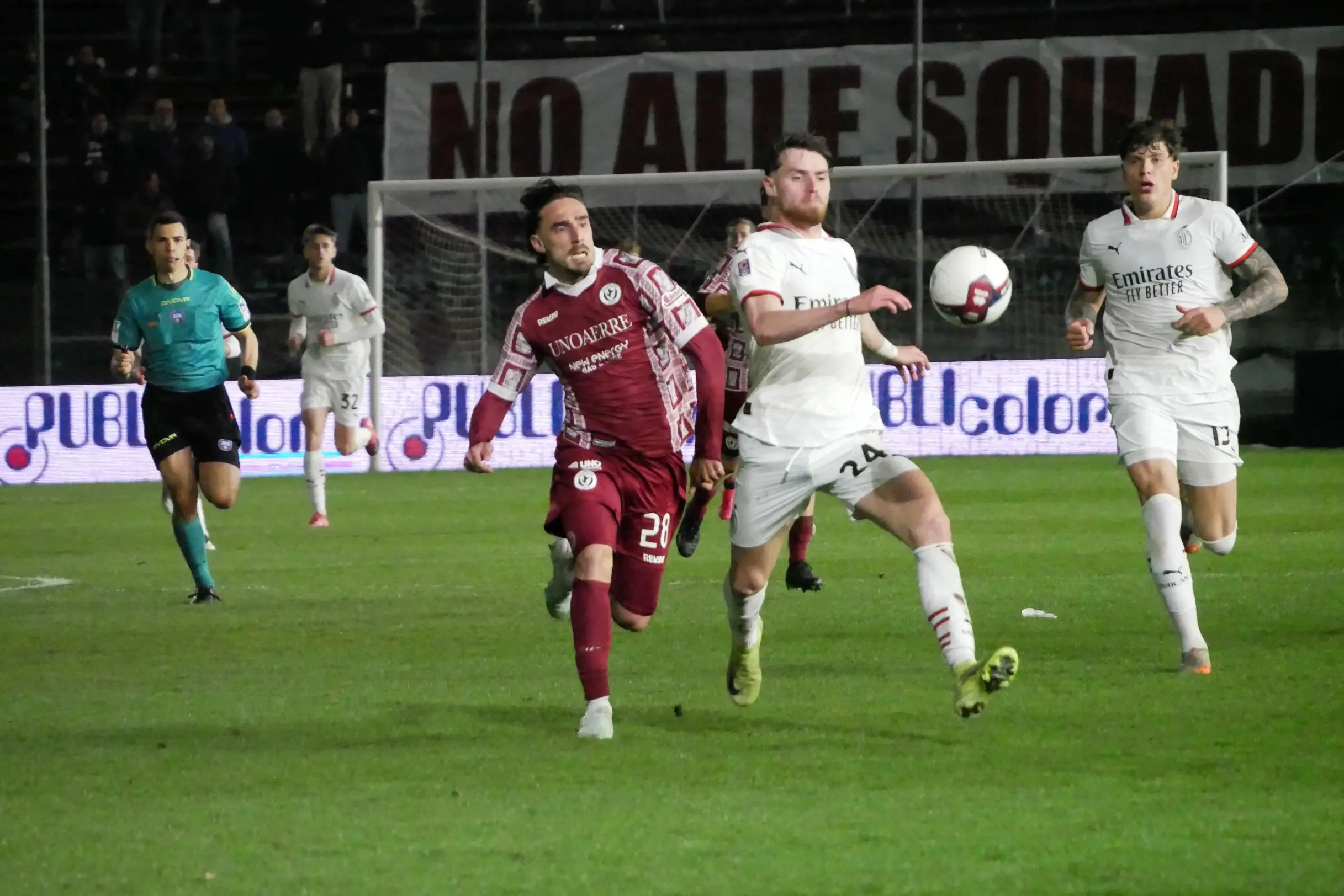 Arezzo-Milan Futuro, il match finisce 1-0