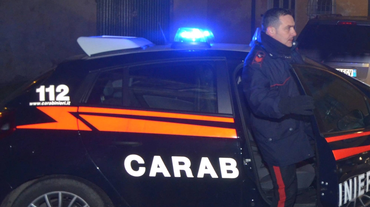 Sul posto sono stati chiamati i carabinieri della Stazione di San Giuliano Terme che hanno preso il 45enne (foto di repertorio)