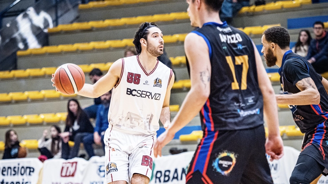 Federico Bischetti in azione contro Pavia