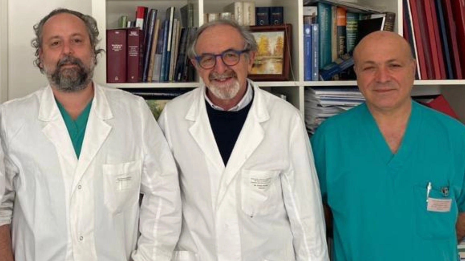 Antonio Rizza, Cataldo Palmieri e Giovanni Credi
