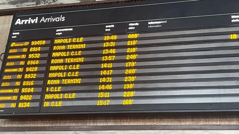 Treni in ritardo anche a Firenze (Foto di repertorio)