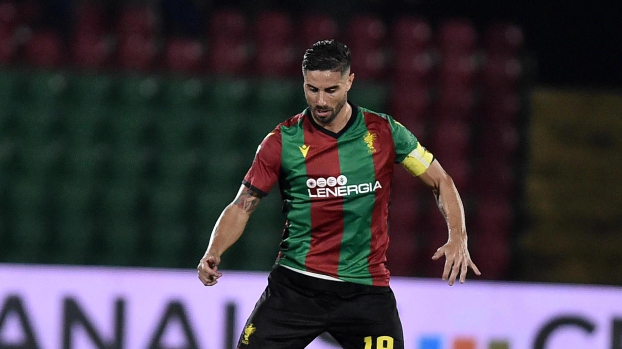 Il capitano della Ternana, Marco Capuano