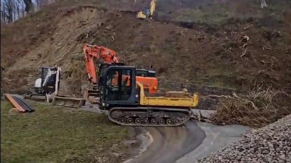 Riaperta la Sp 37, frane messe in sicurezza. ‘Gran lavoro di squadra’