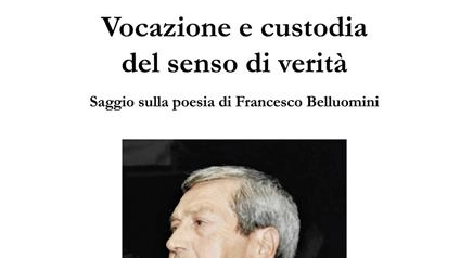 La copertina del saggio di Ciaurro su Francesco Belluomini