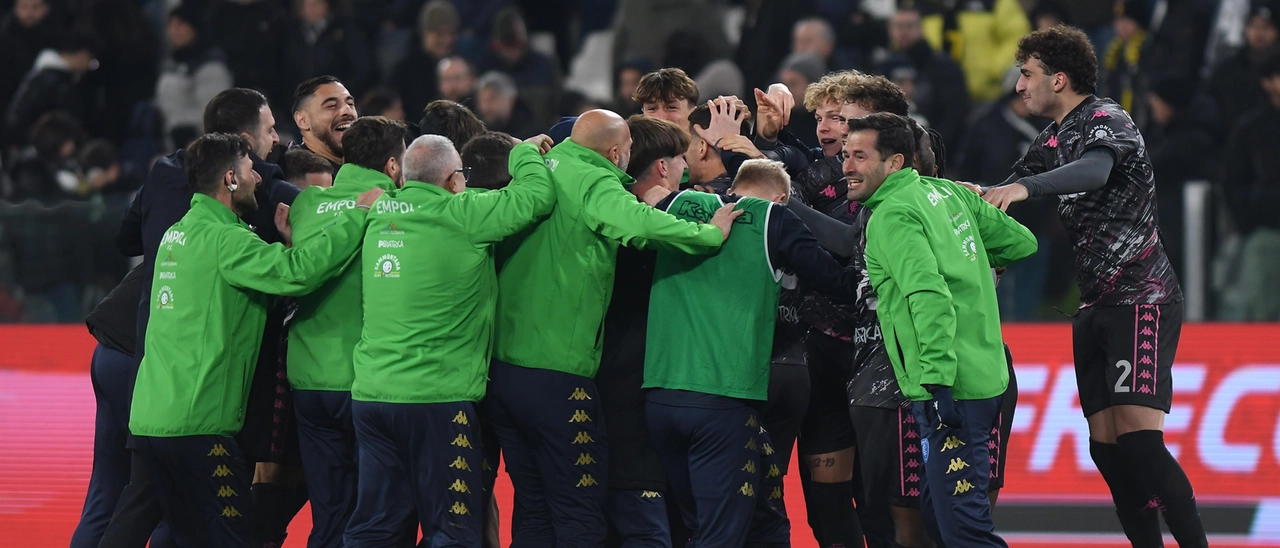 Empoli nella storia: batte la Juventus ai rigori e va in semifinale di Coppa Italia