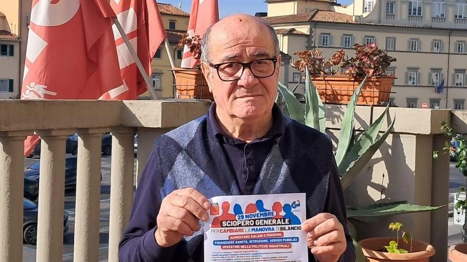 Luciano Lacaria, segretario generale dello Spi Cgil: «. Esserci in piazza e fare lo sciopero nelle ditte è importante»