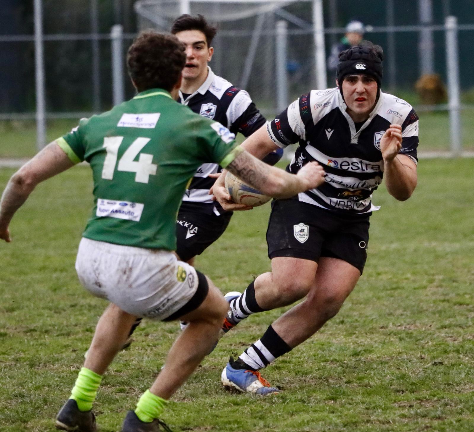 Rugby, i Cavalieri perdono il "derby del tessile": al Chersoni passa Biella