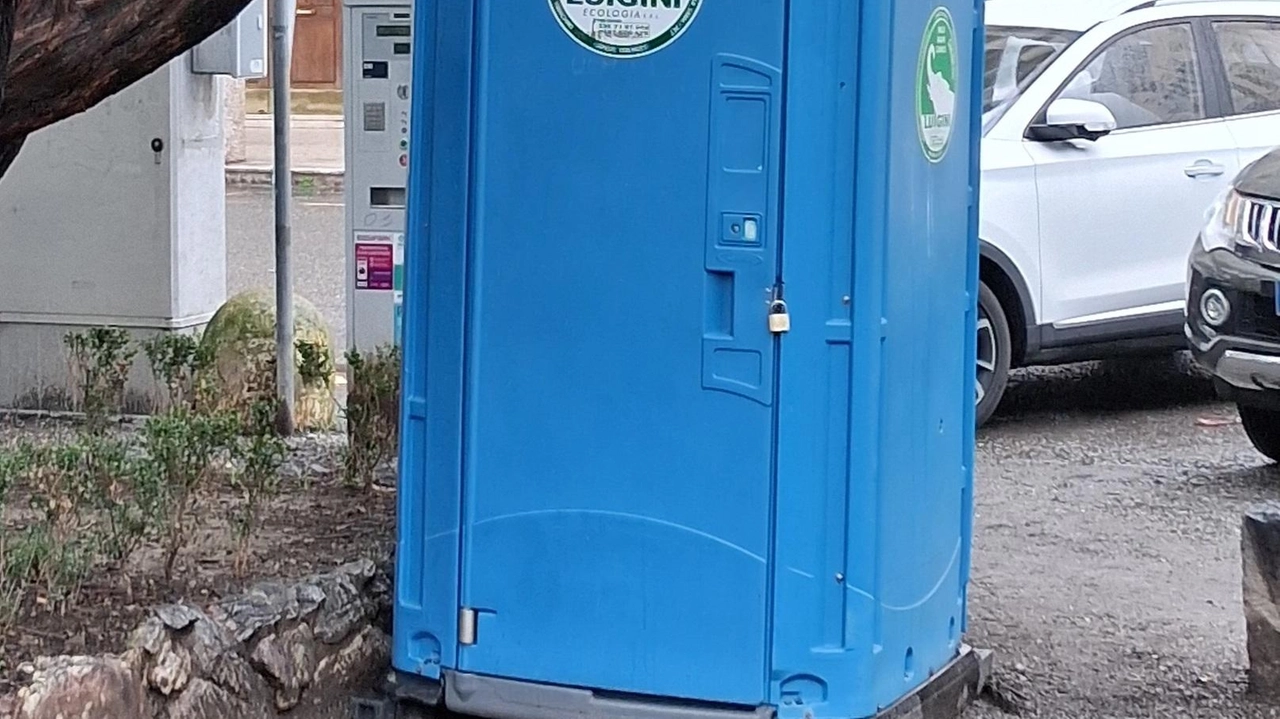 Il bagno chimico per gli autisti