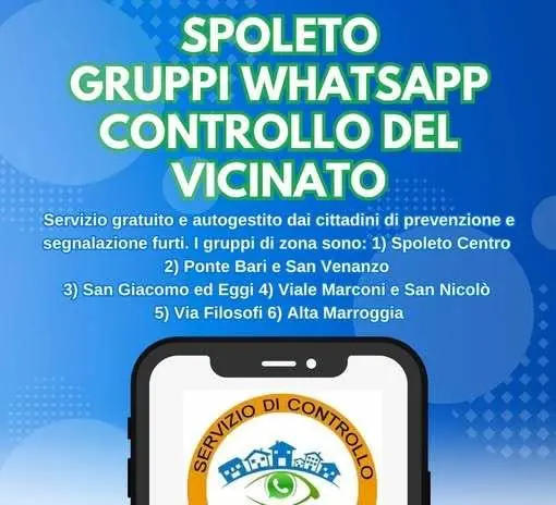 I controlli di vicinato?. Ci sono i gruppi whatsapp