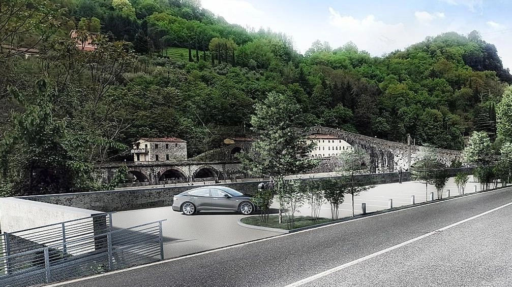 Nuovo parcheggio al Ponte del Diavolo. Presentato il progetto del Comune