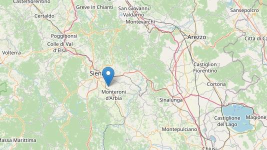 Terremoto, nuova scossa nel Senese: magnitudo 3.0