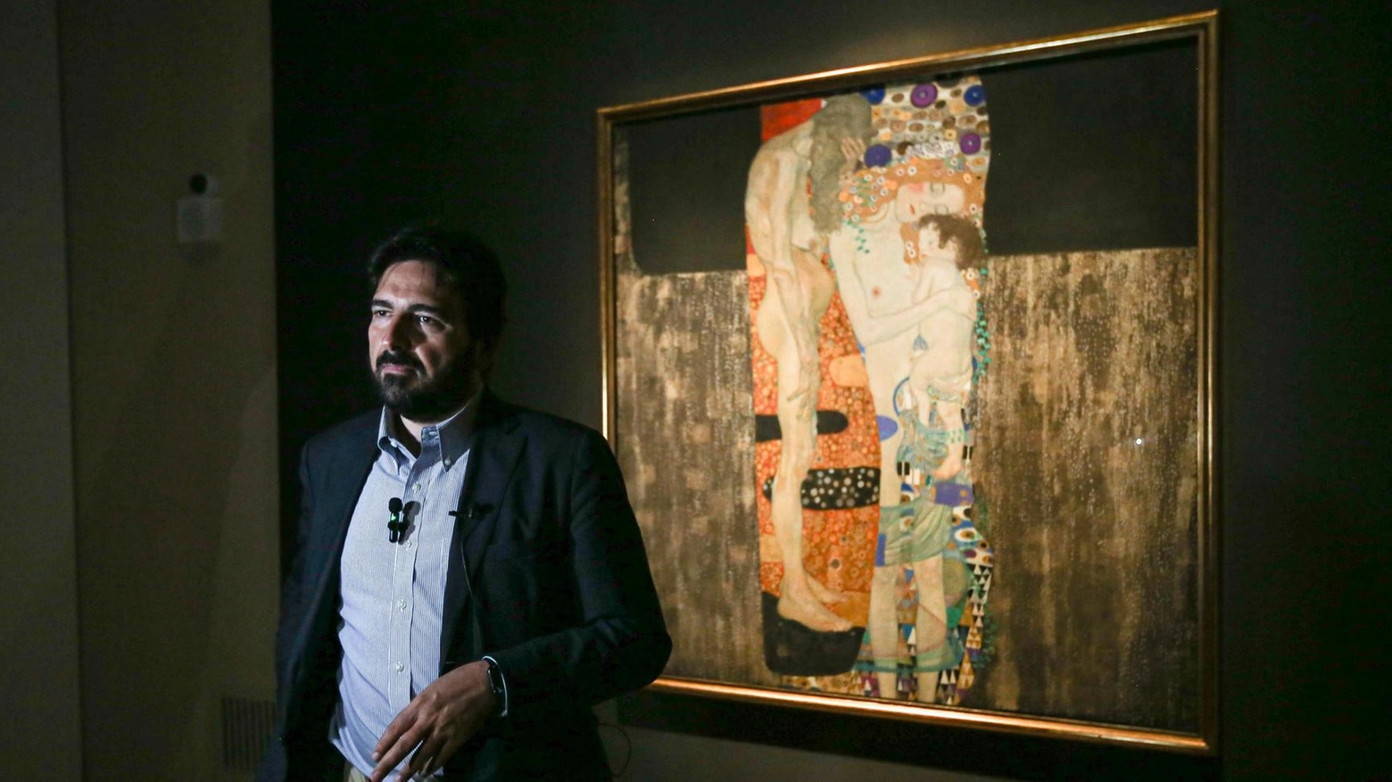 Il capolavoro di Klimt a Perugia “Le tre età“ alla Galleria Nazionale