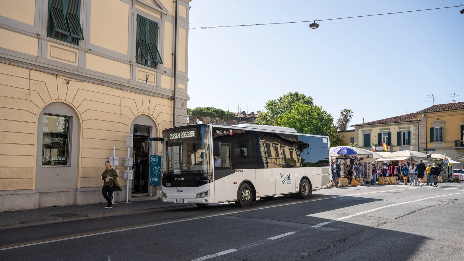 Bus a Pisa (Foto Elena Pardini)