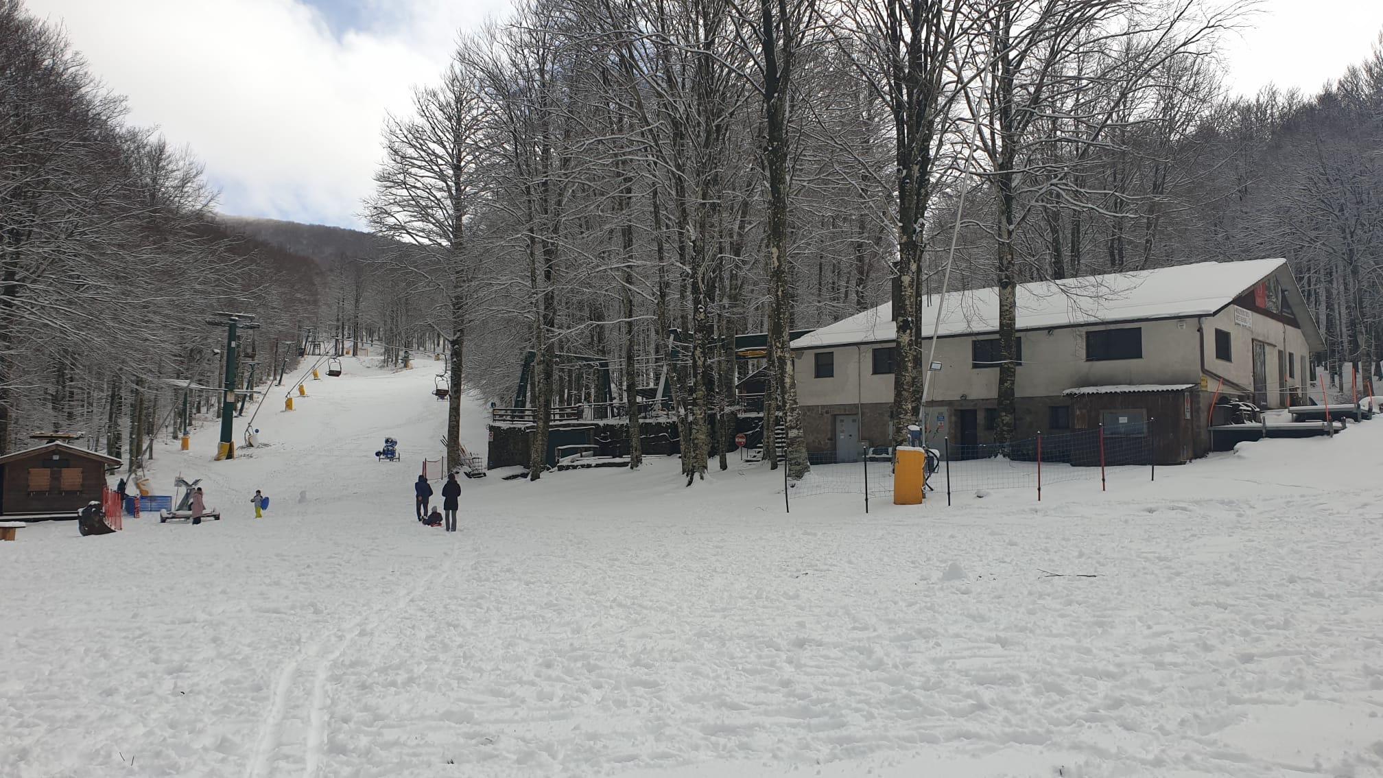 Il “nostro” monte bianco: Amiata, ecco la neve