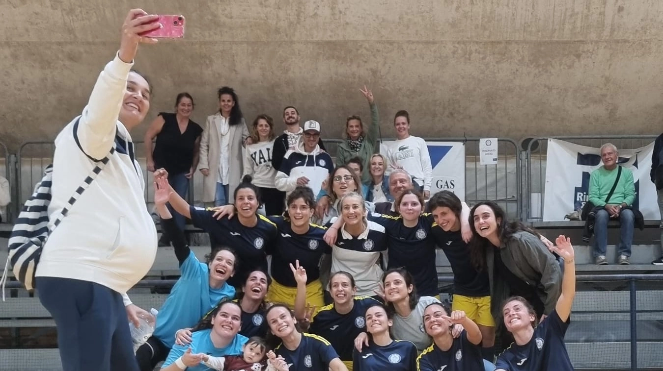 Le ragazze della Serie B femminile del Cus