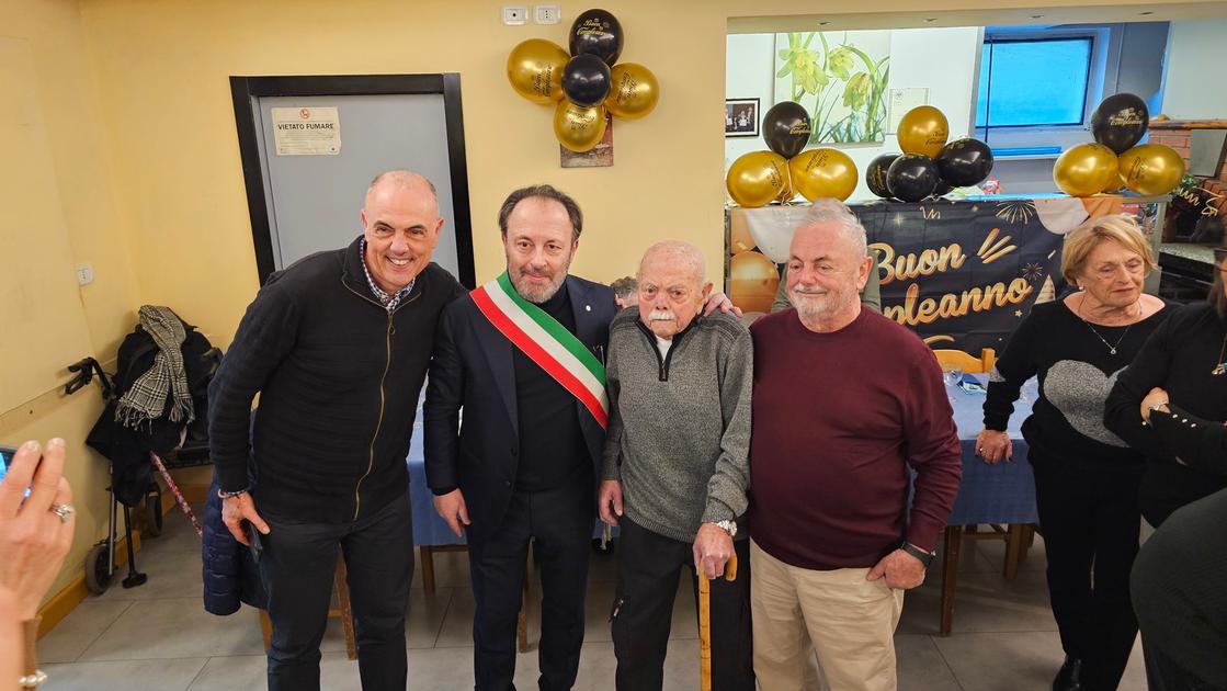 I cento anni di Alfredo, festa a Pieve Santo Stefano