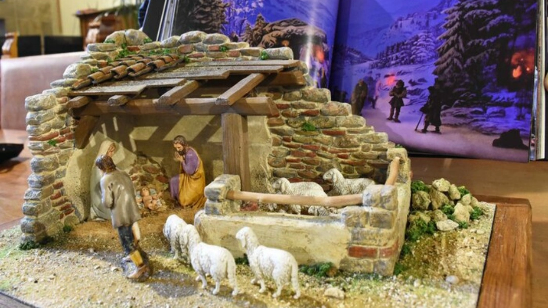 Presepe (foto da Ansa) 