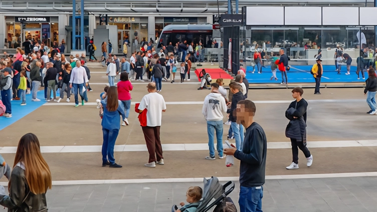 Allarme degrado, rissa in piazza Resistenza