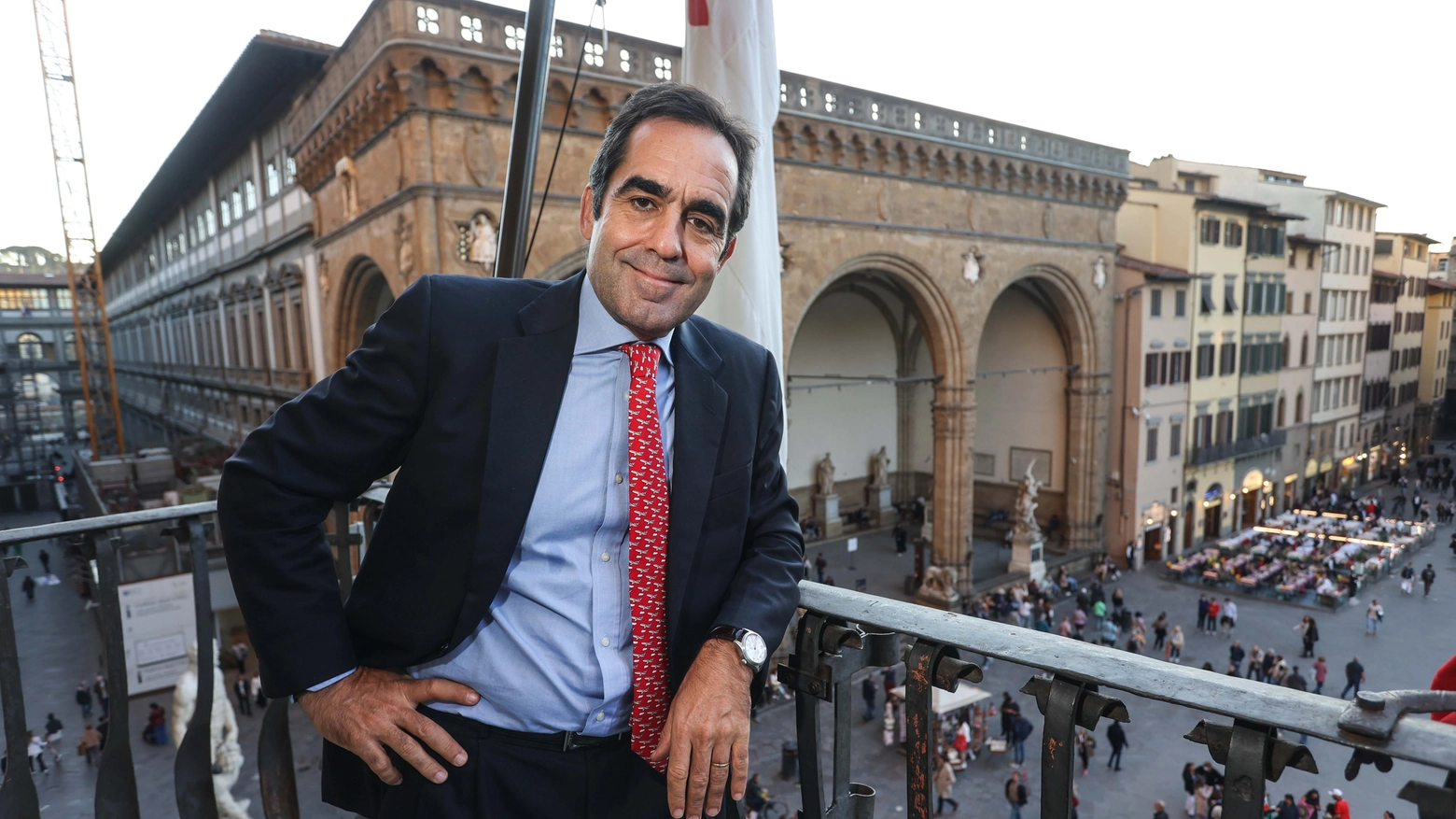 Carlos Munoz, presidente di Volotea (Foto Giuseppe Cabras / New Press Photo)