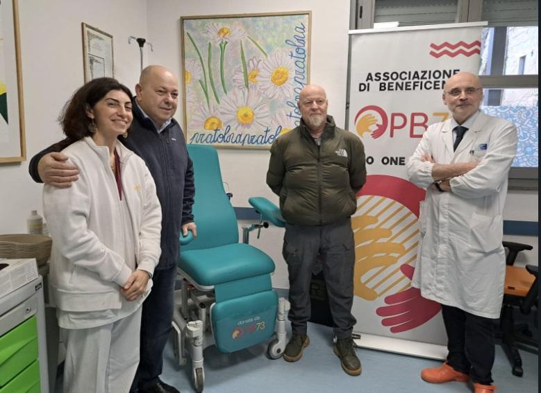 Oncologia, una seconda poltrona per i prelievi