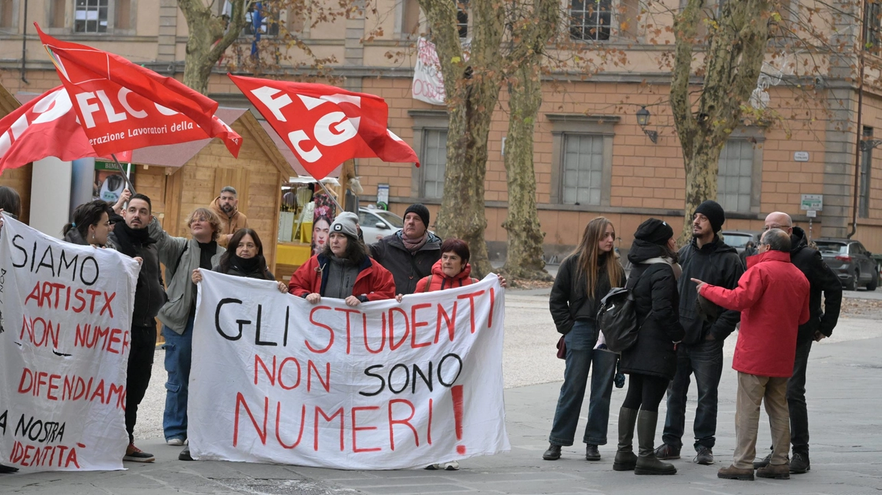 Protesta per la scuola