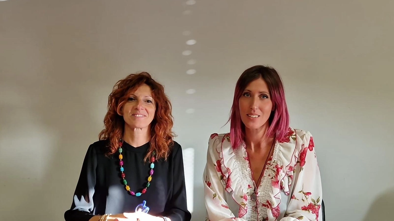 Da sinistra Valentina Ricotta (vicepresidente) e Giulia Guainai (presidente Sds)