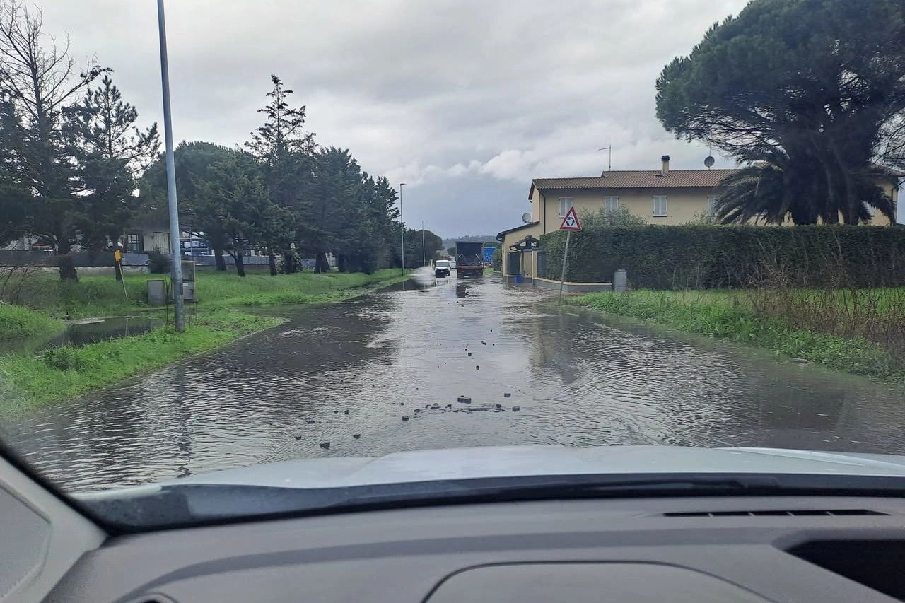 Allagamenti anche in zona Castelfranco-Santa Croce