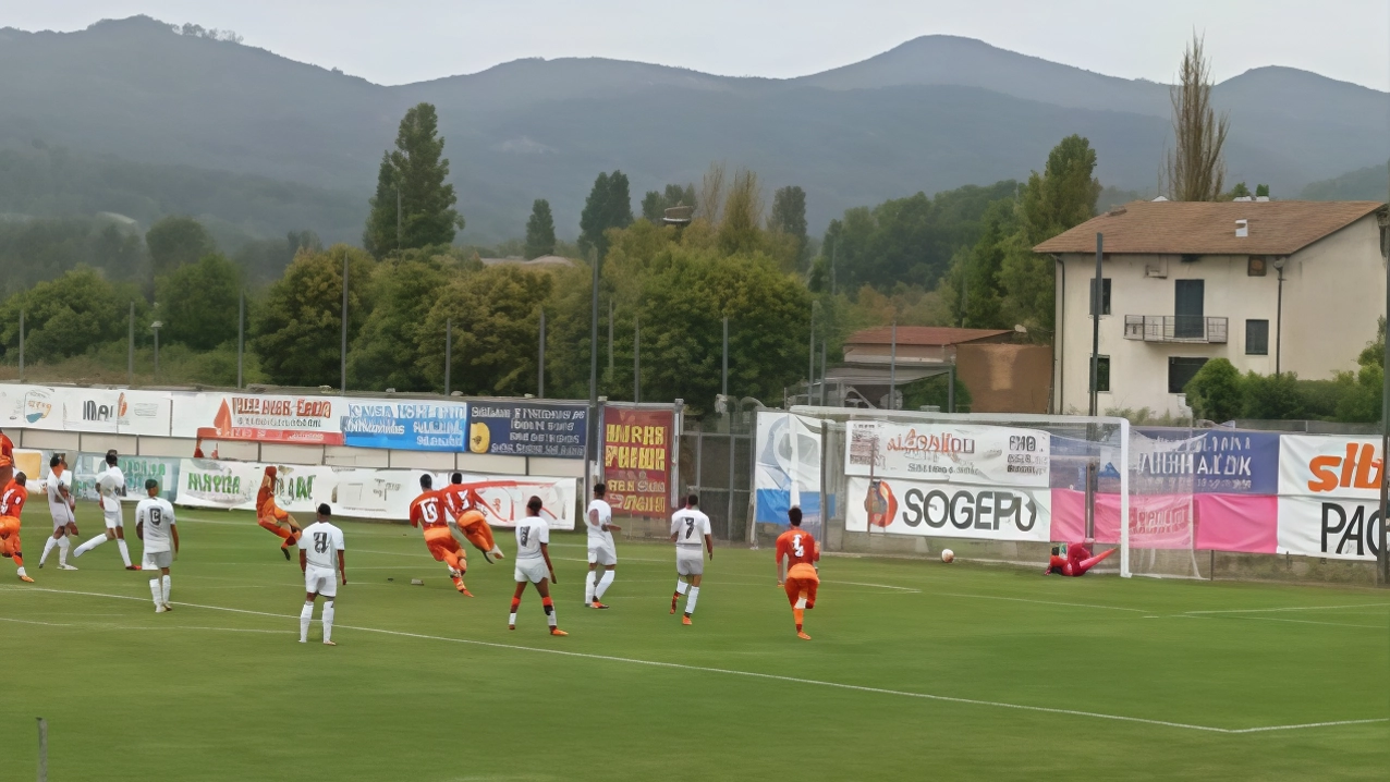 Ottimo esordio per il Poggibonsi a Trestina. Belli ruggisce e va a segno su rigore all’86’