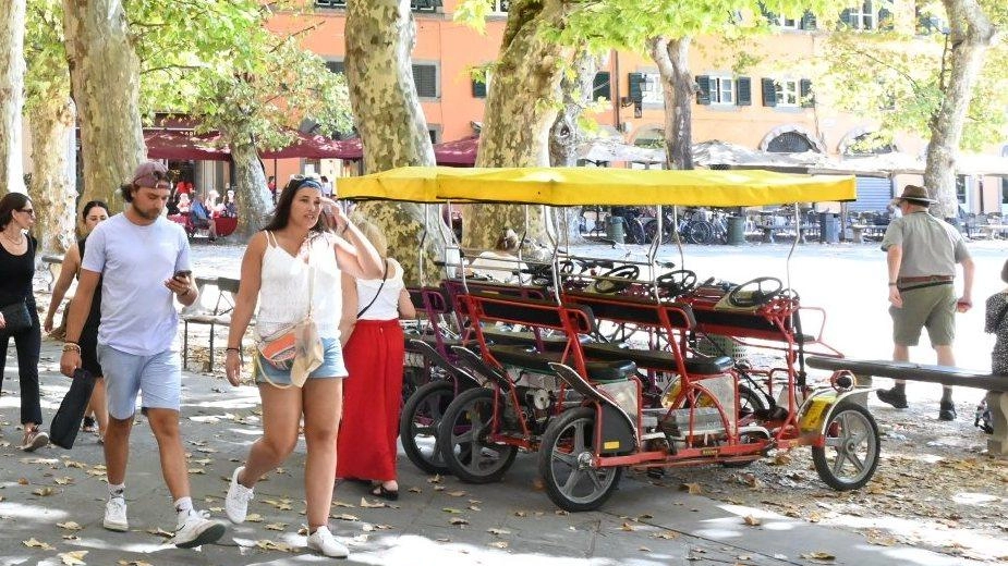 Nuove regole a Lucca per i risciò: mappa obbligatoria e divieto in molte zone del centro storico. Misura restrittiva voluta dall'amministrazione comunale.