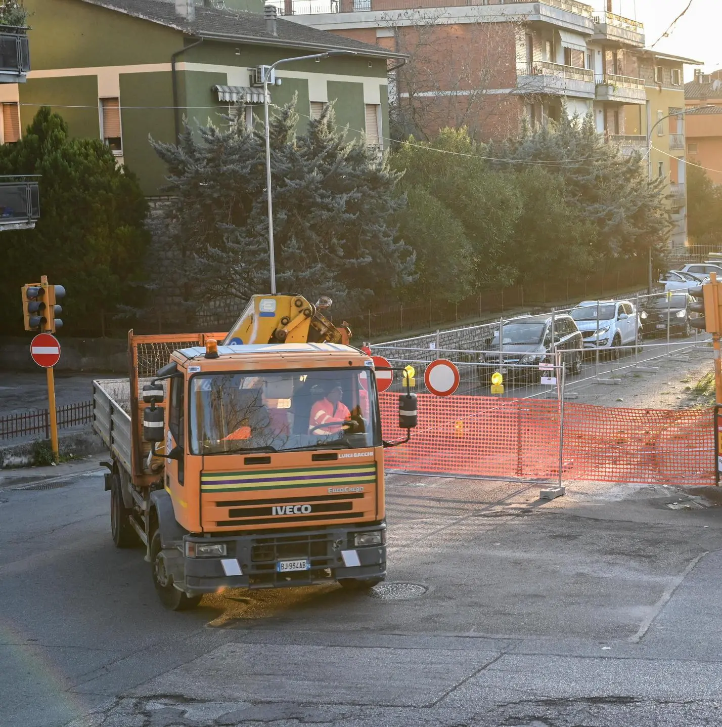 Metrobus, apre un altro cantiere: ora tocca a via Donizetti