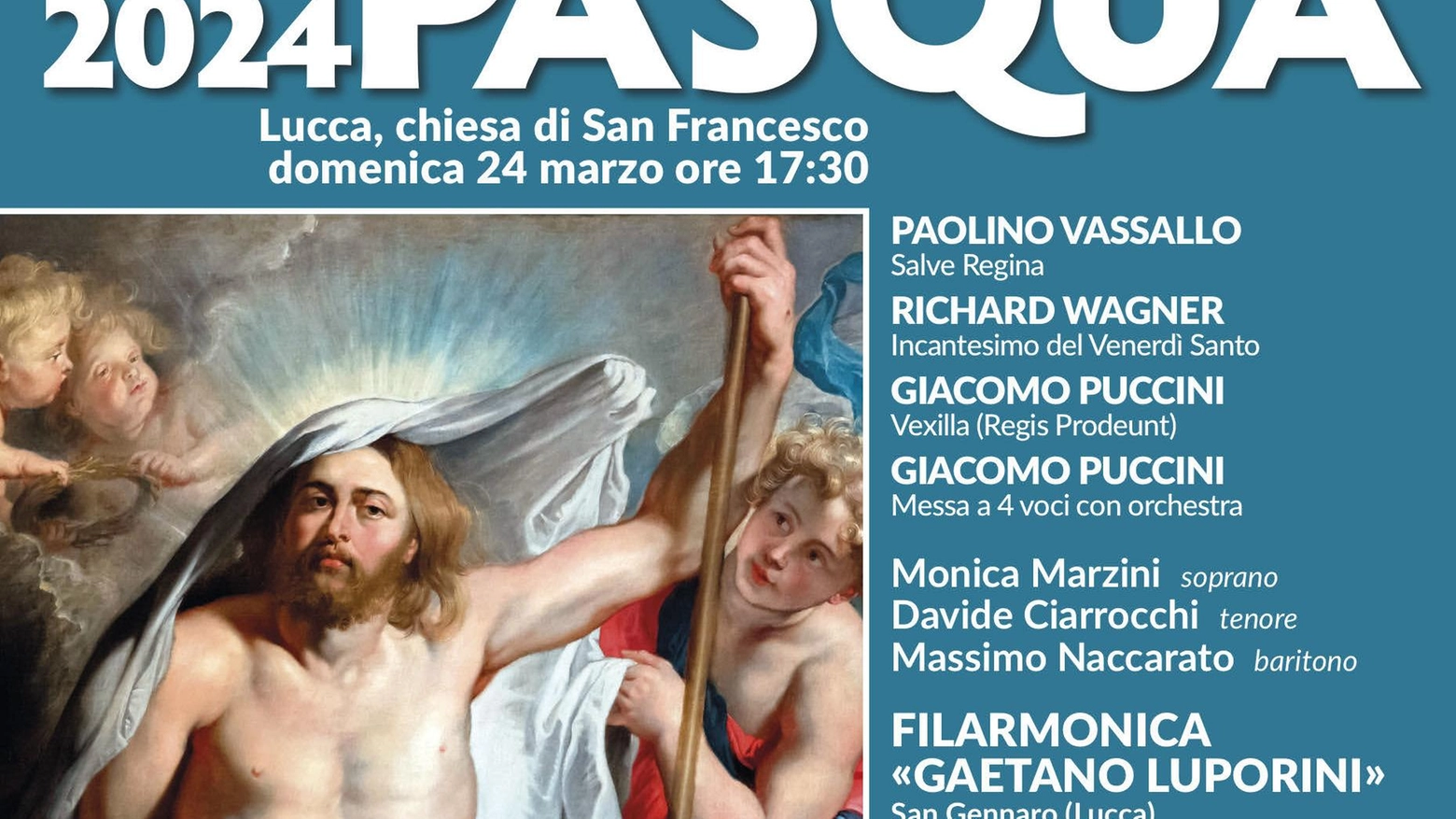 Lirica a Pasqua. La Filarmonica in San Francesco