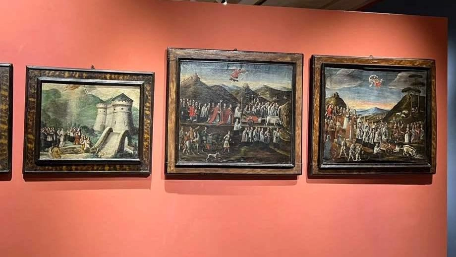 Le opere che sono attualmente in mostra al museo diocesano