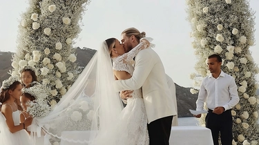 Diletta Leotta e Loris Karius oggi sposi: abito bianco con il velo. Un matrimonio vip