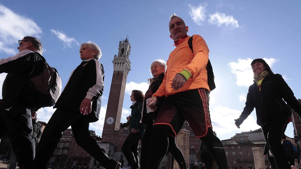 La presentazione dell’ottava edizione del Walking Francigena Ultramarathon, organizzata dal Gruppo Trekking Senese Outdor